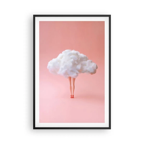 Póster en marco negro - Dulce promesa - 61x91 cm