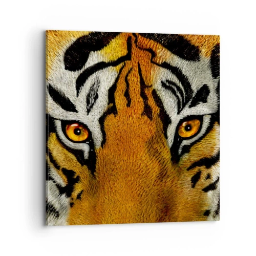 Cuadro sobre lienzo - Impresión de Imagen - Amenazante y hermoso - 70x70 cm