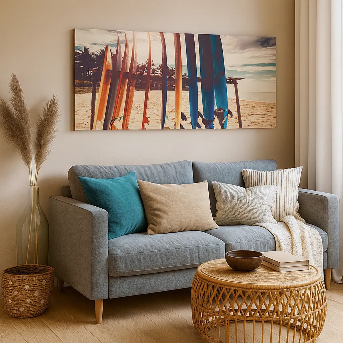 Cuadro sobre lienzo - Impresión de Imagen - Buenas noches, hasta mañana - 30x30 cm