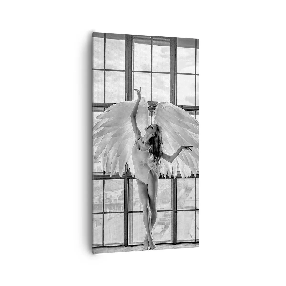 Cuadro sobre lienzo - Impresión de Imagen - ¿Ciudad de los ángeles? - 65x120 cm