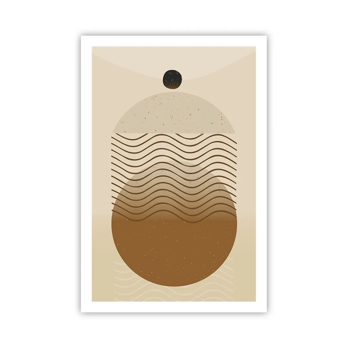 Póster - Sobre el origen de las figuras geométricas - 61x91 cm