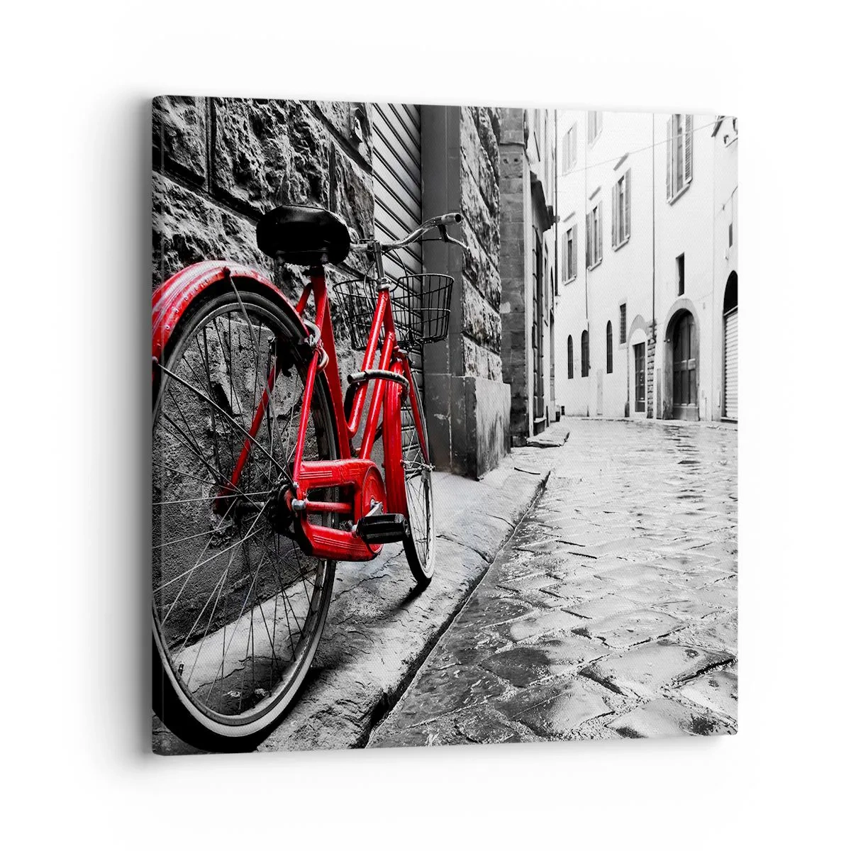 Cuadro sobre lienzo - Impresión de Imagen - La verdadera belleza no envejece - 40x40 cm