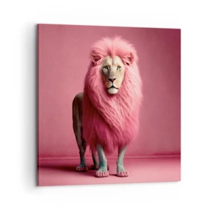 Cuadro sobre lienzo - Impresión de Imagen - Y ya no me tienes miedo - 60x60 cm