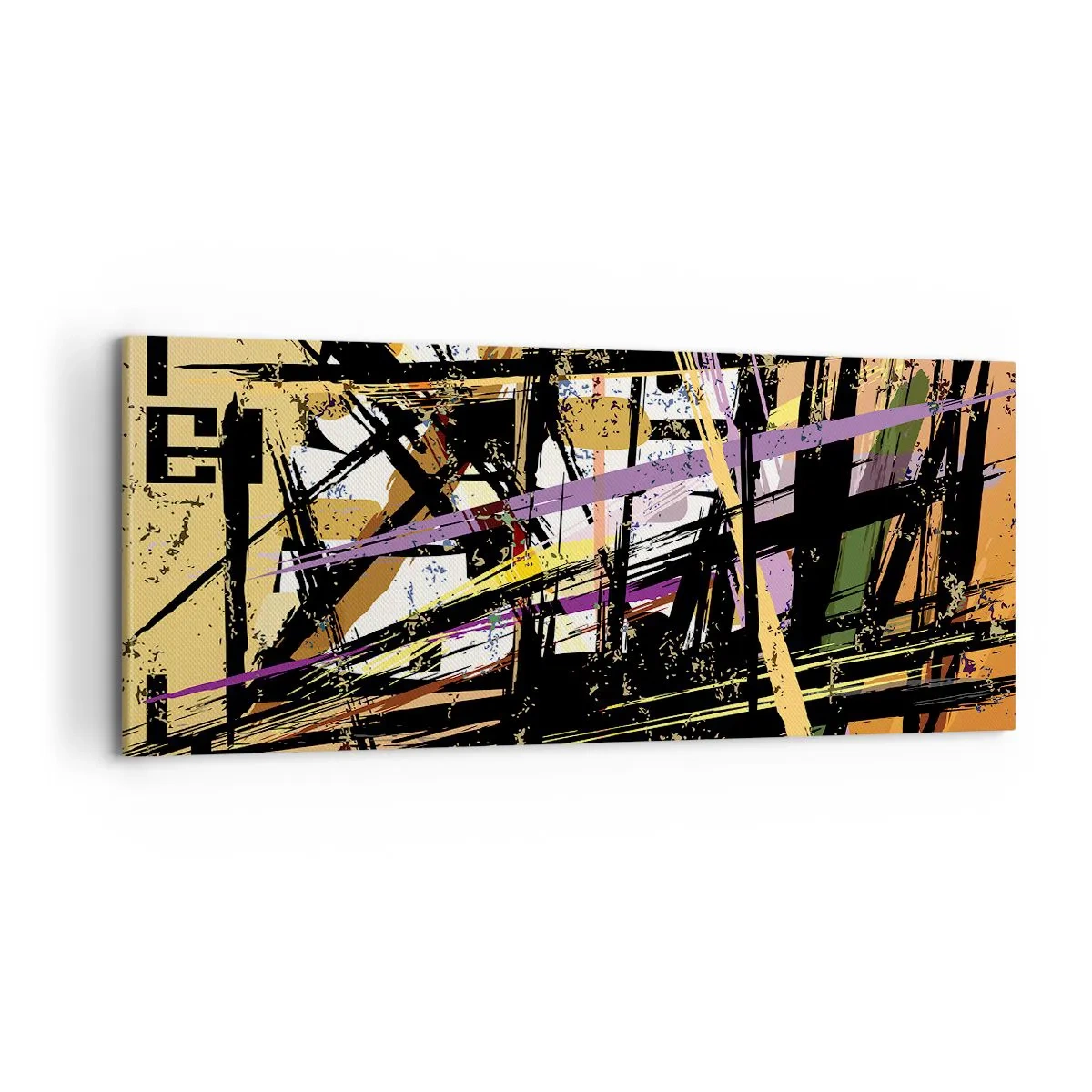 Cuadro sobre lienzo - Impresión de Imagen - Corte afilado - 100x40 cm