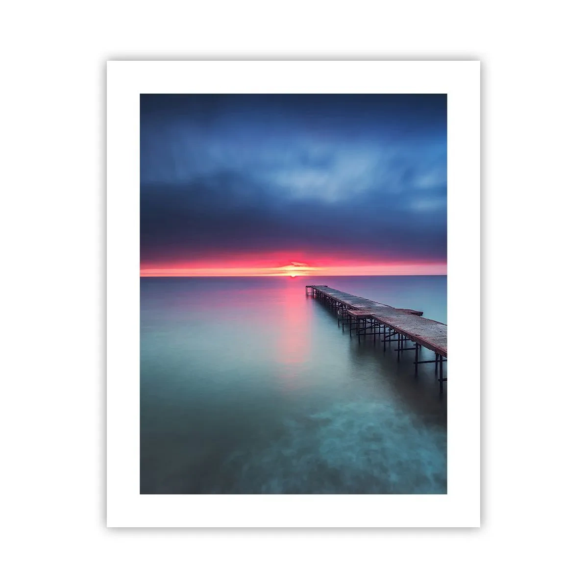 Póster - Entre el cielo y el agua - 40x50 cm