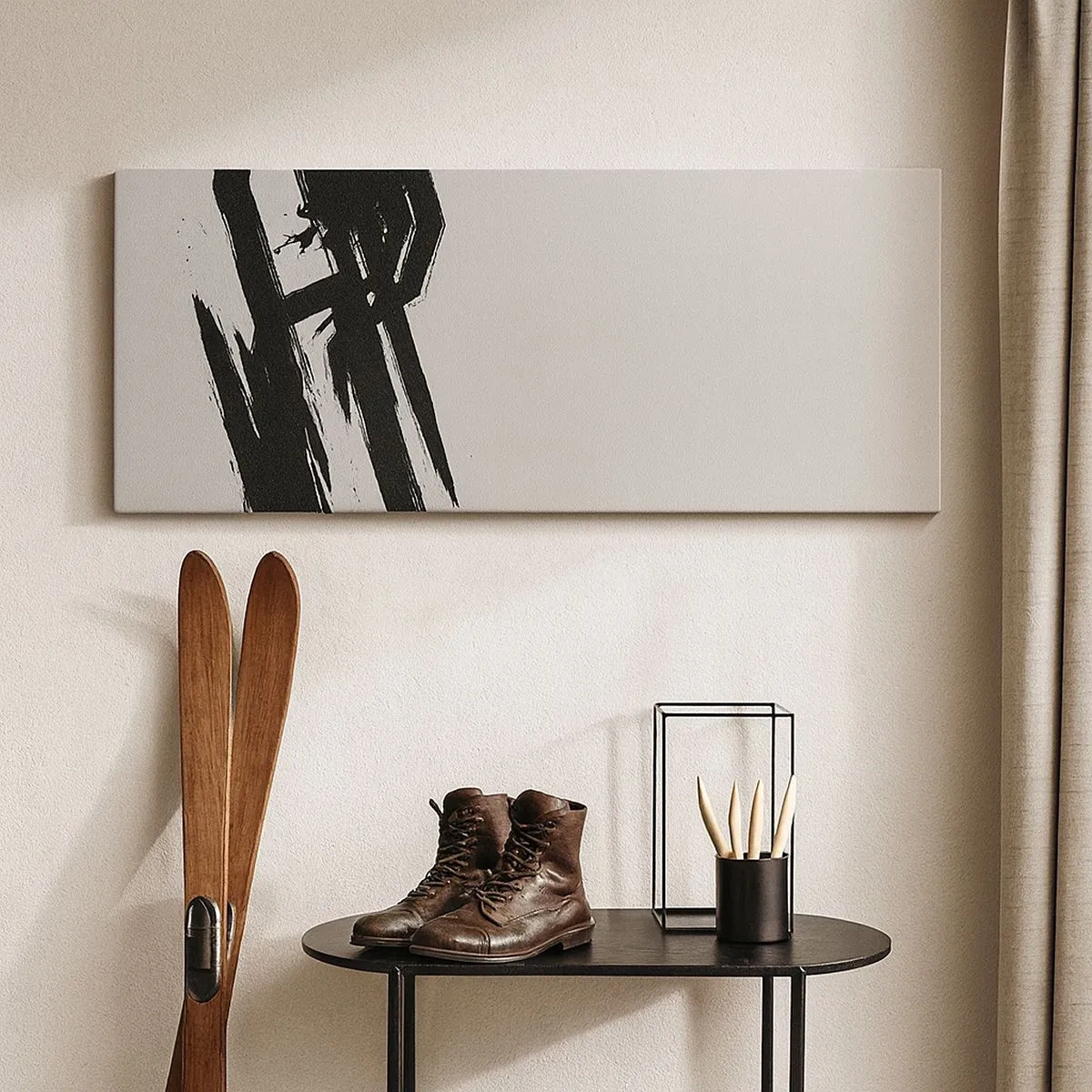 Cuadro sobre lienzo - Impresión de Imagen - Impulso imparable - 100x40 cm