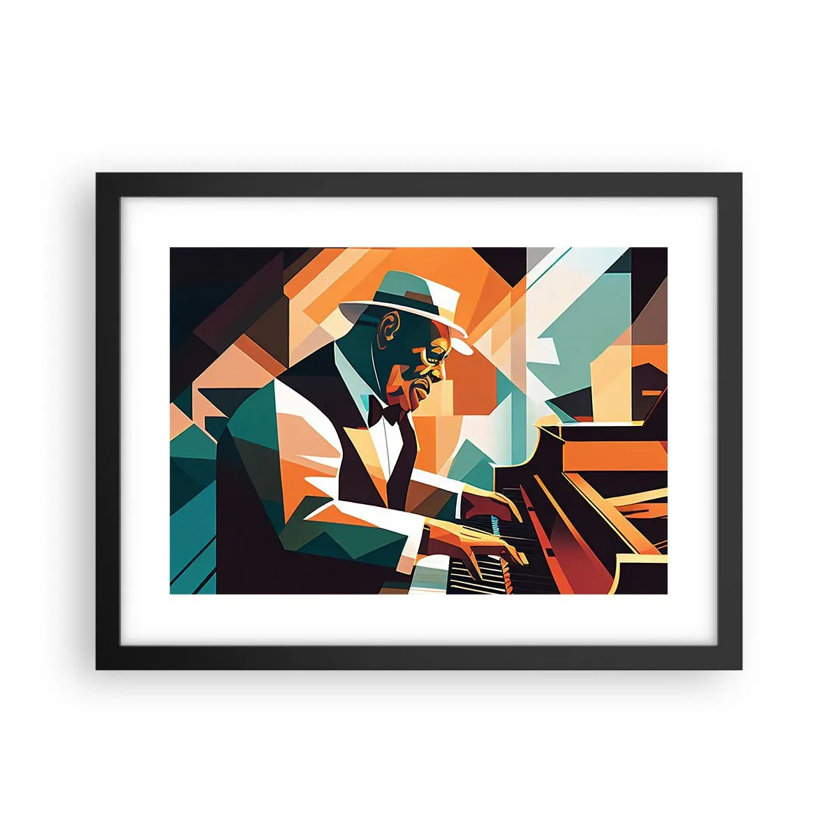 Póster en marco negro - Todo ese jazz que llevas dentro - 40x30 cm