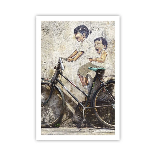 Póster - ¿Verdadero o falso? - 61x91 cm