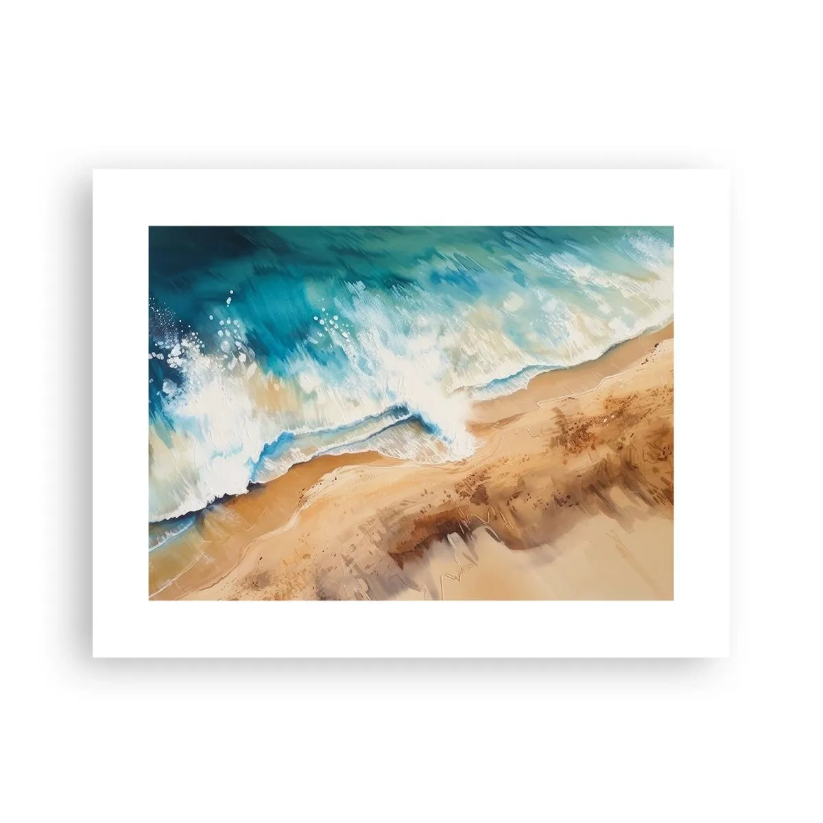 Póster - Olas recurrentes - 40x30 cm