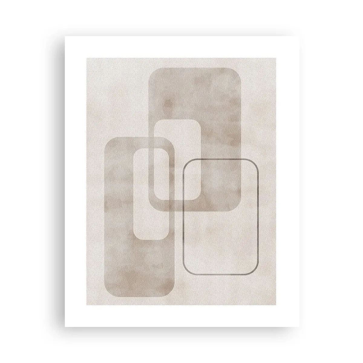 Póster - Fuga geométrica - 40x50 cm