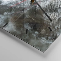 Esfera sin numeración, con rayas