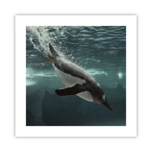 Póster - Bienvenido a mi mundo - 40x40 cm