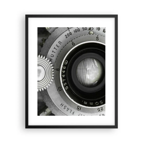 Póster en marco negro - Una historia de Hollywood - 40x50 cm