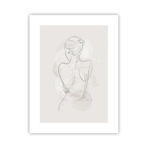 Póster - Como un cuerpo sensible - 30x40 cm