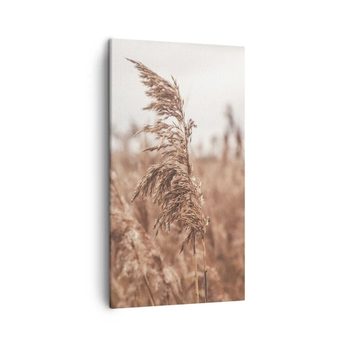 Cuadro sobre lienzo - Impresión de Imagen - El otoño ya está en los campos - 45x80 cm