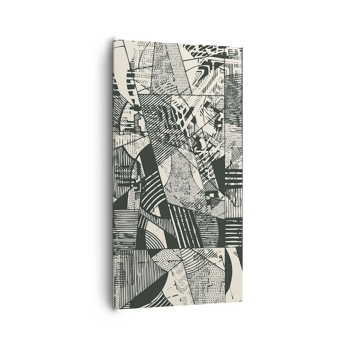 Cuadro sobre lienzo - Impresión de Imagen - La dinámica del presente - 65x120 cm