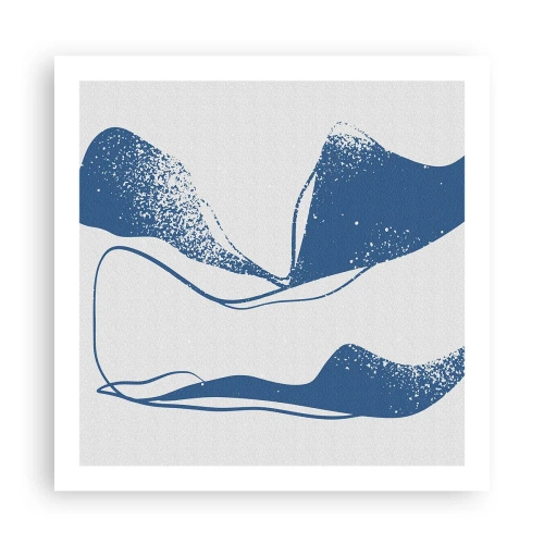 Póster - Abstracción con alas - 60x60 cm