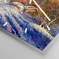 Esfera sin numeración, con rayas