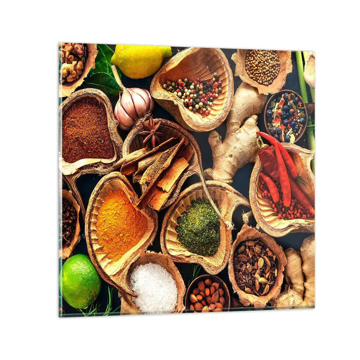 Cuadro sobre vidrio - Impresiones sobre Vidrio - Toma lo que quieras - 50x50 cm