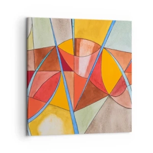 Cuadro sobre lienzo - Impresión de Imagen - Carrusel de sueños - 60x60 cm