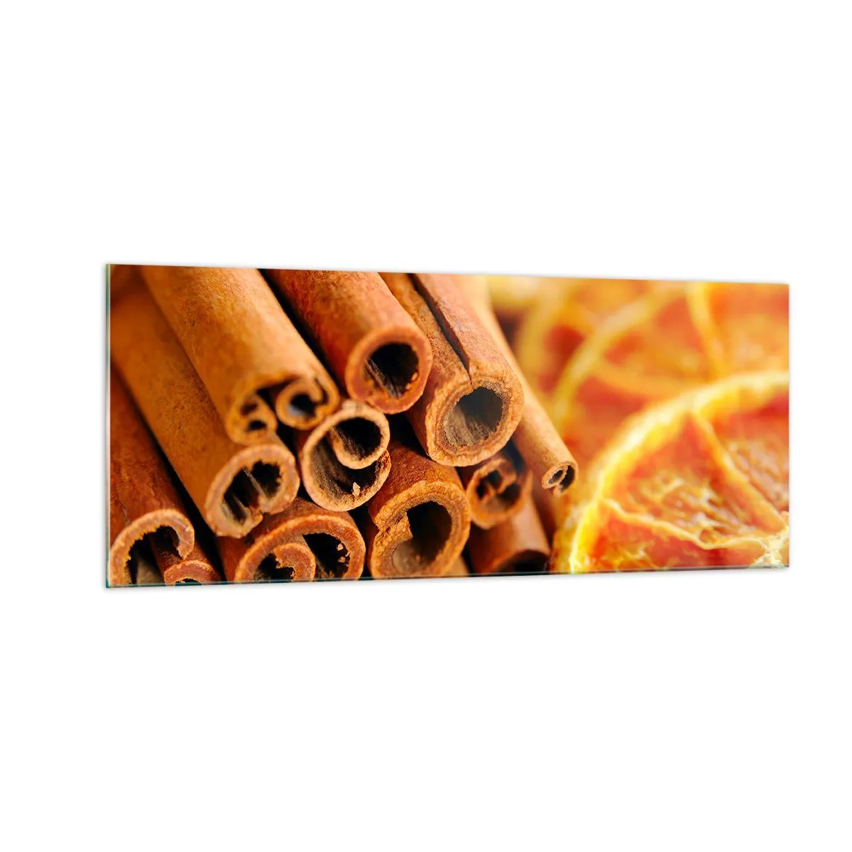 Cuadro sobre vidrio - Impresiones sobre Vidrio - ¿Puedes oler su aroma? - 100x40 cm