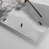 Esfera sin numeración, con rayas