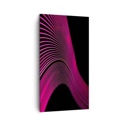 Cuadro sobre lienzo - Impresión de Imagen - Avenida de luz - 45x80 cm