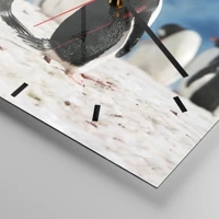 Esfera sin numeración, con rayas