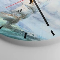 Esfera sin numeración, con rayas