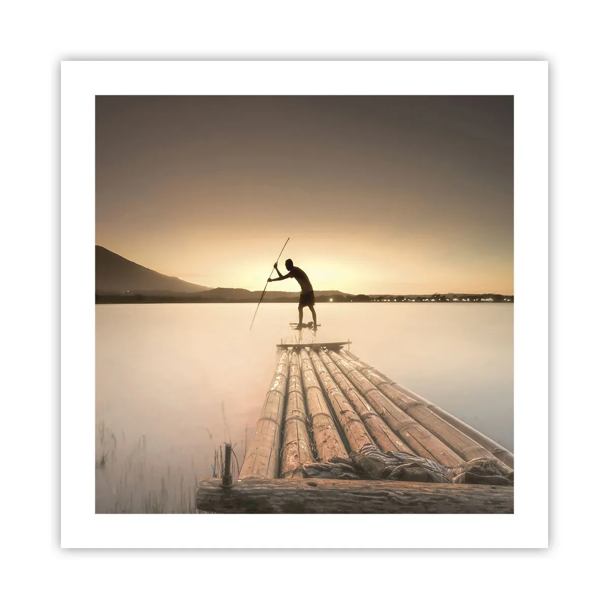 Póster - Antes del descanso - 50x50 cm