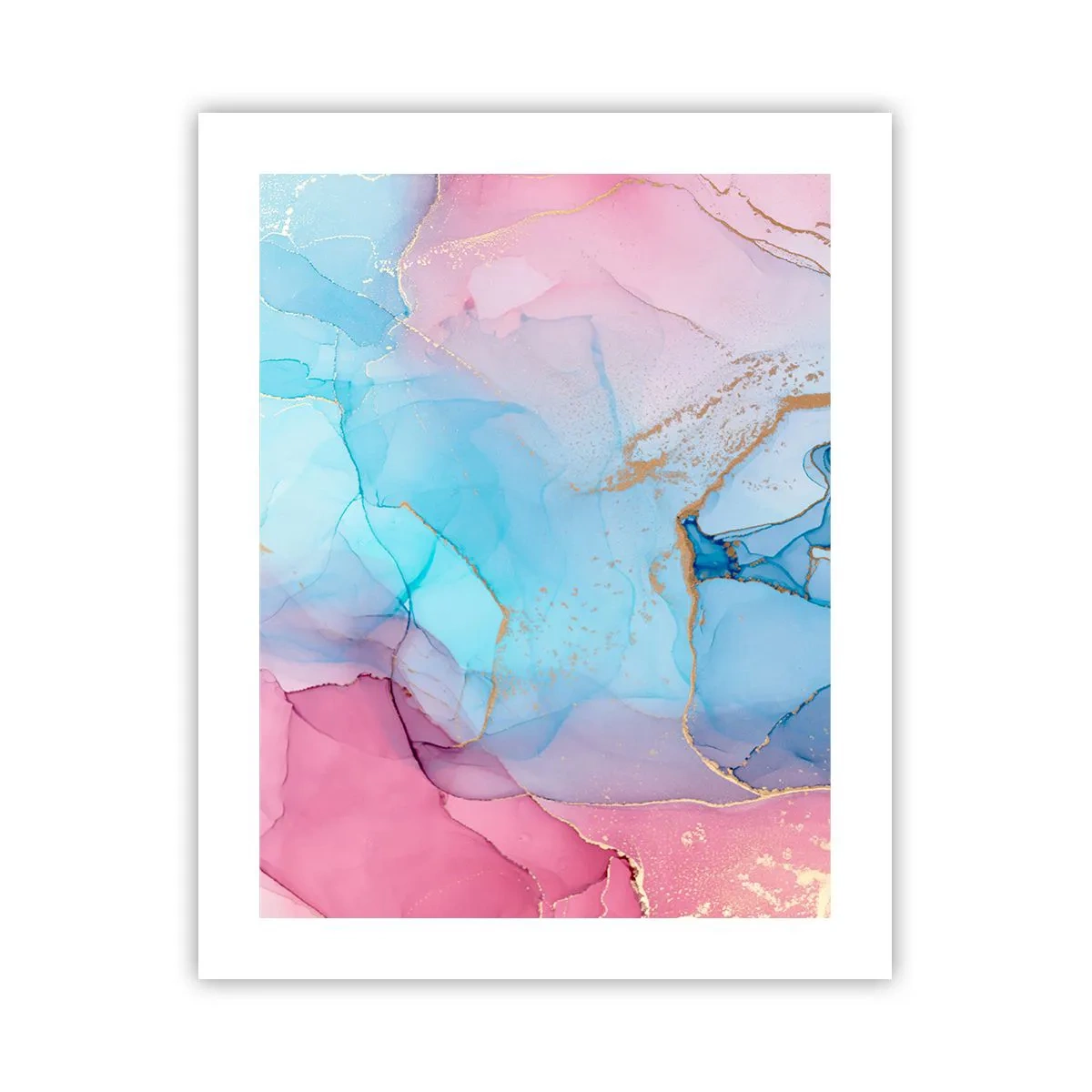 Póster - Reuniones y encuentros de colores - 40x50 cm
