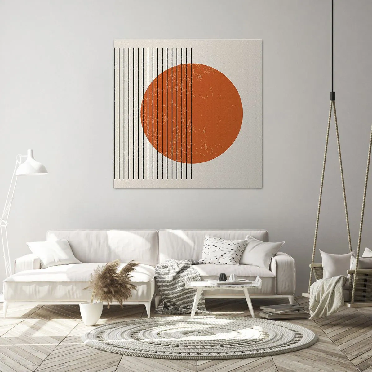 Cuadro sobre lienzo - Impresión de Imagen - Siempre el sol - 30x30 cm