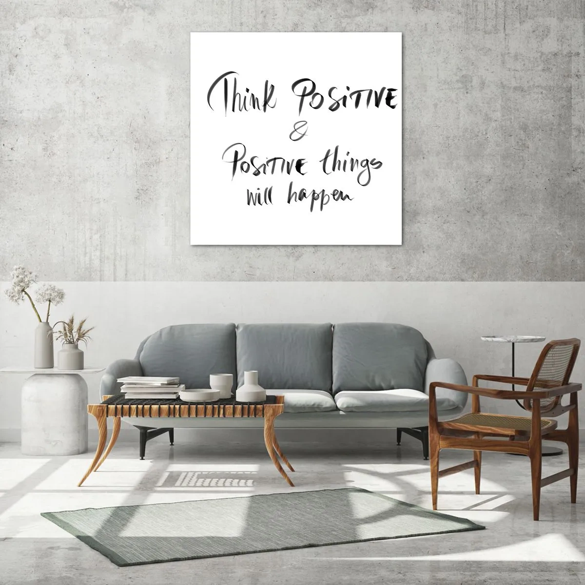 Cuadro sobre vidrio - Impresiones sobre Vidrio - ¿Cómo vivir? - 30x30 cm