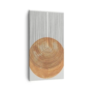 Cuadro sobre lienzo - Impresión de Imagen - Una composición soleada - 55x100 cm