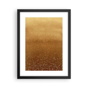 Póster en marco negro - Nacimiento de la luz - 30x40 cm