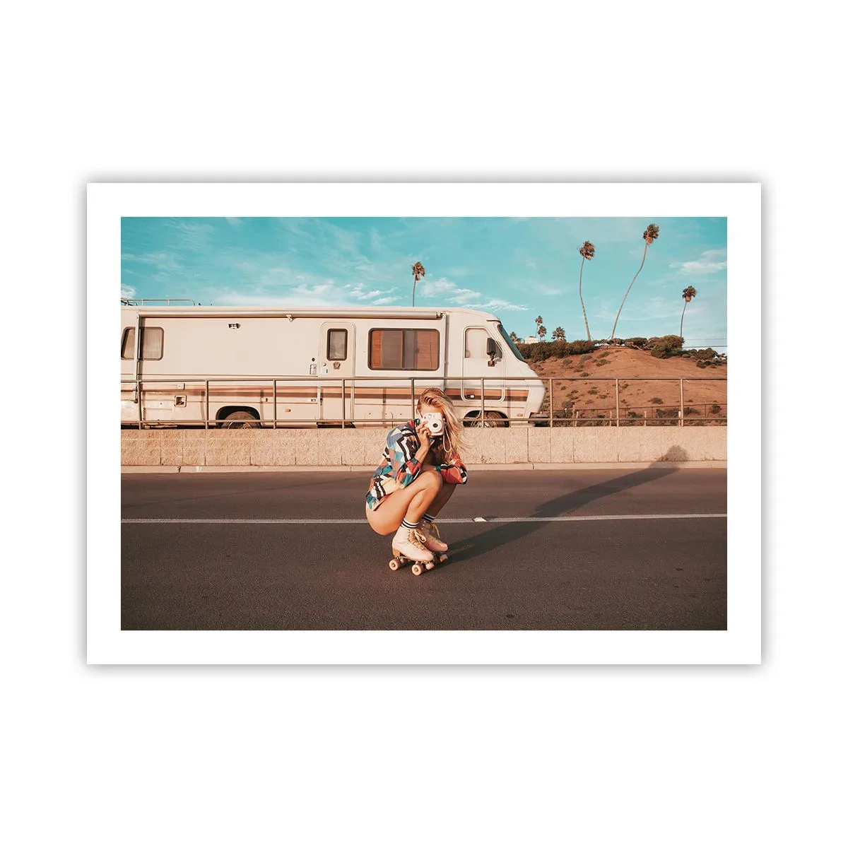 Póster - ¡Sonrían, por favor! - 70x50 cm