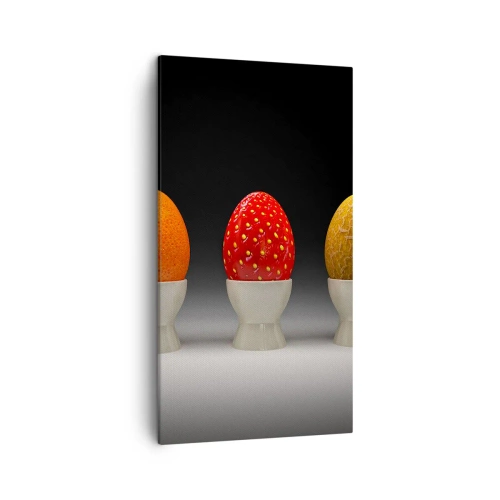 Cuadro sobre lienzo - Impresión de Imagen - Desayuno de frutas - 45x80 cm