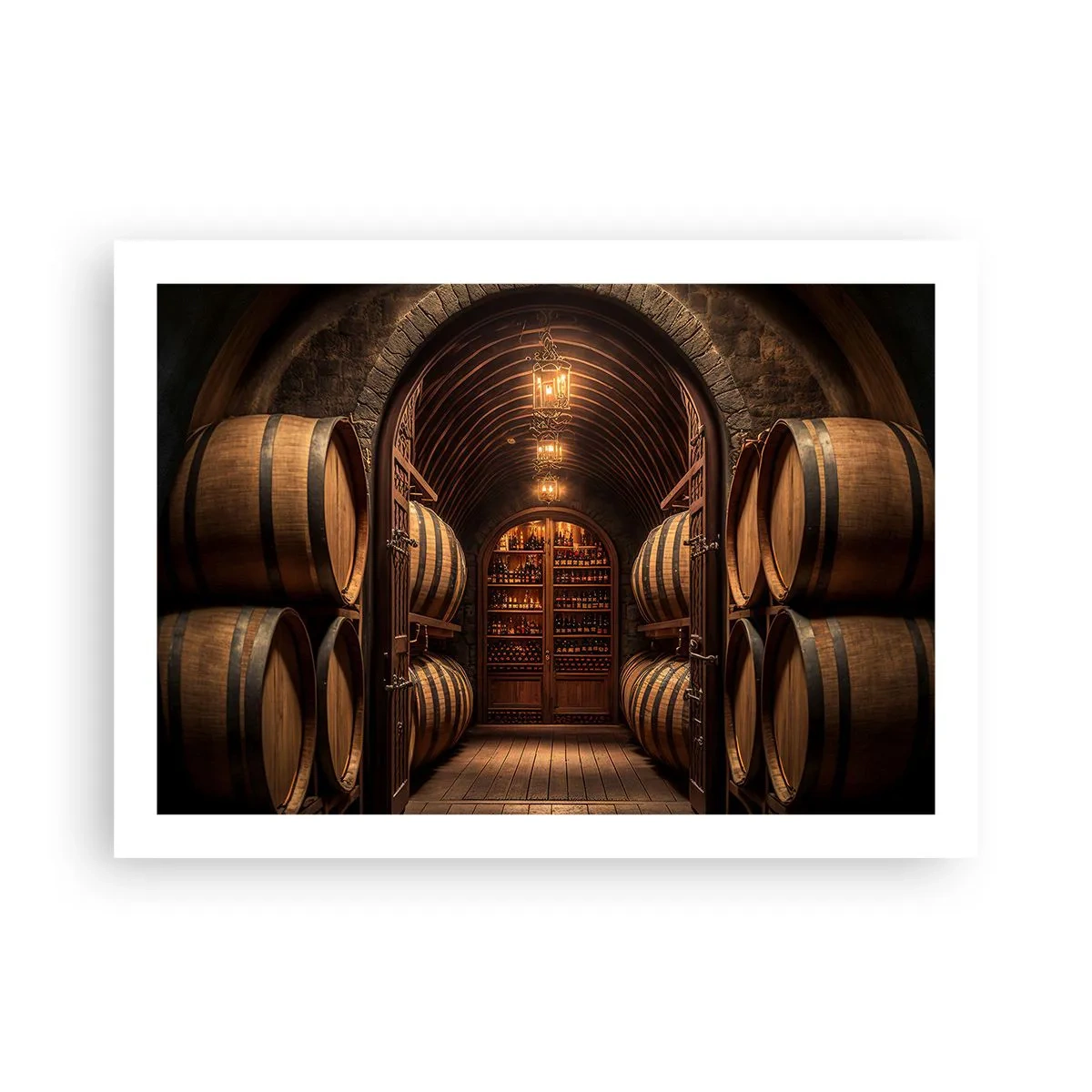 Póster - Sótano atmosférico - 70x50 cm