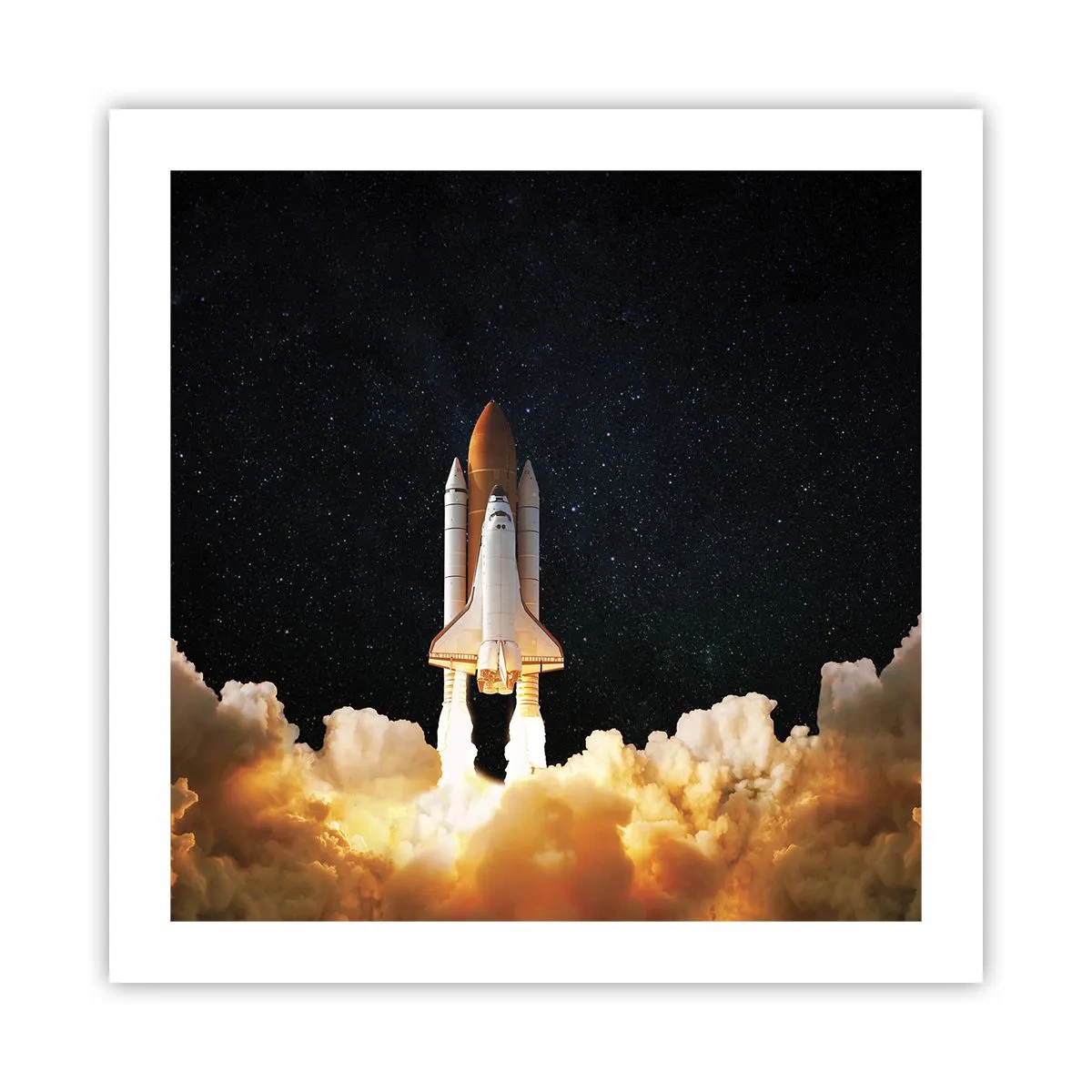 Póster - ¡Ad astra! - 50x50 cm