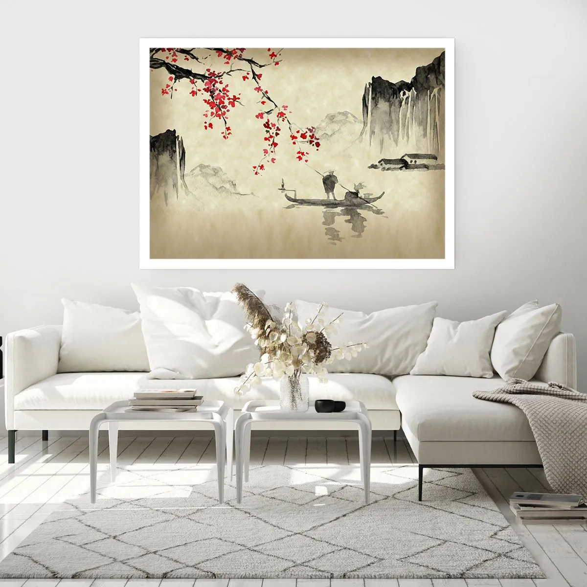 Póster - En el país de los cerezos en flor - 70x50 cm