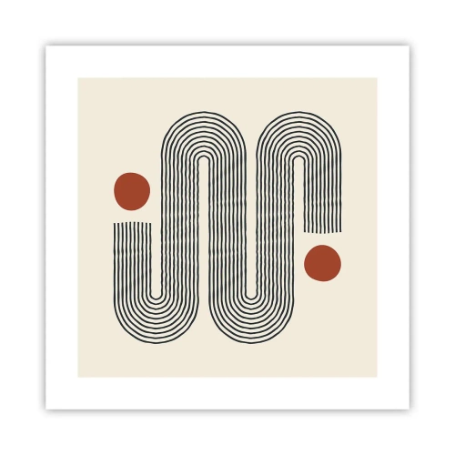 Póster - De principio a fin - 40x40 cm