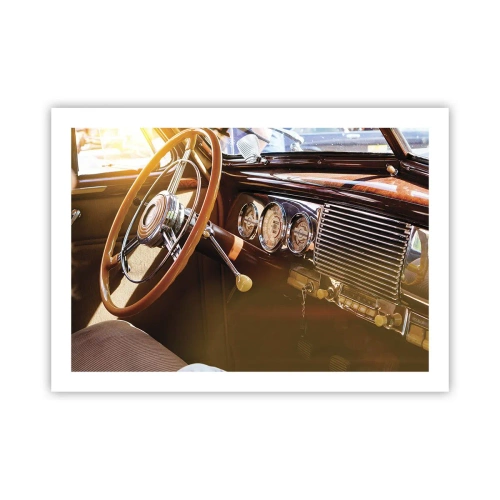 Póster - Un soplo de lujo del pasado - 70x50 cm