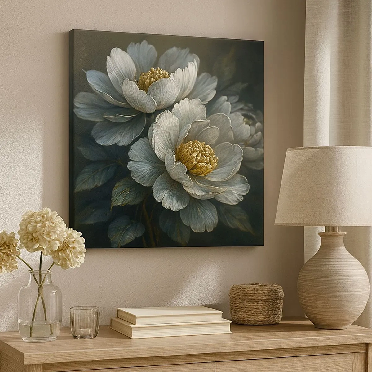 Cuadro sobre lienzo - Impresión de Imagen - En clave de jazz - 30x30 cm