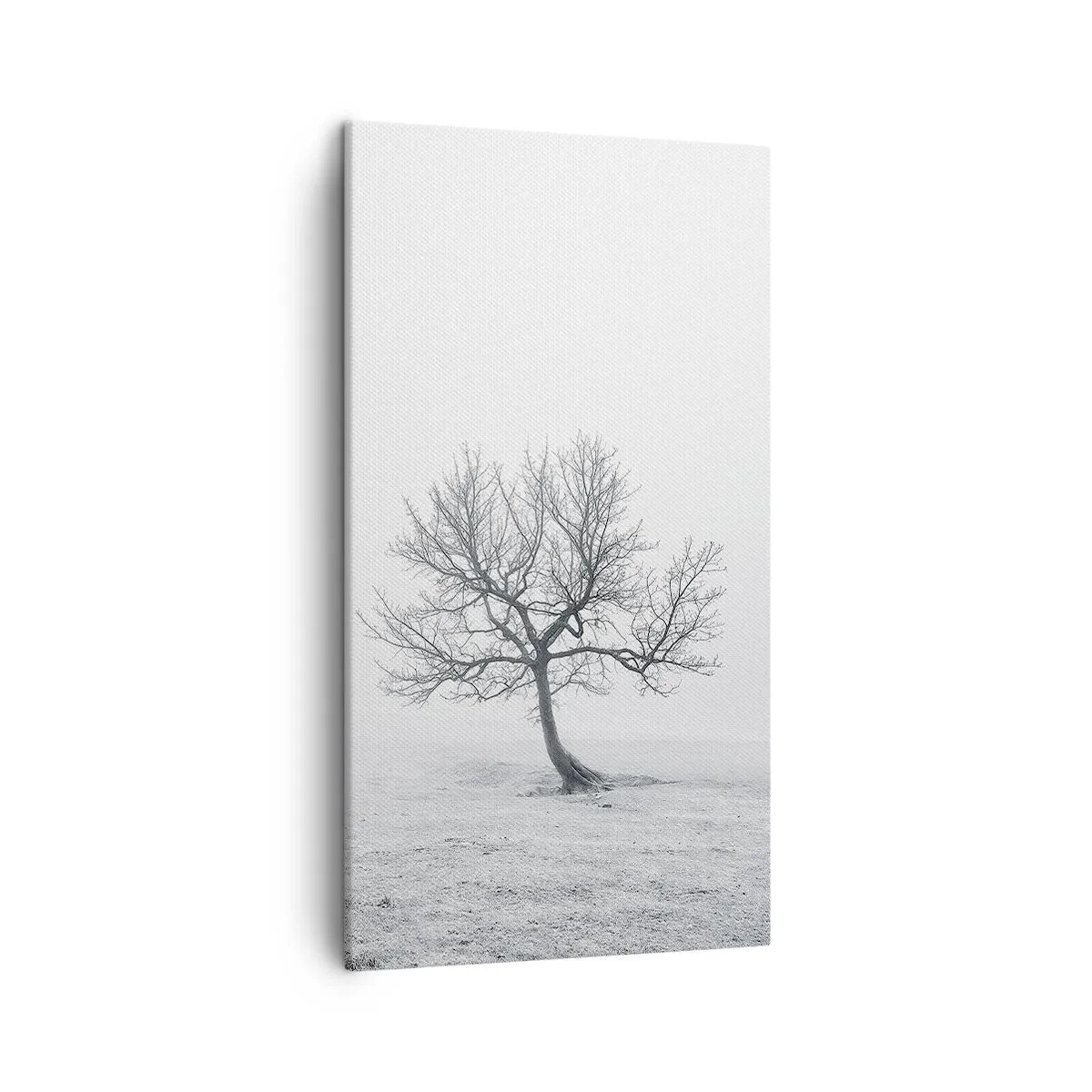 Cuadro sobre lienzo - Impresión de Imagen - Contra la nada - 45x80 cm