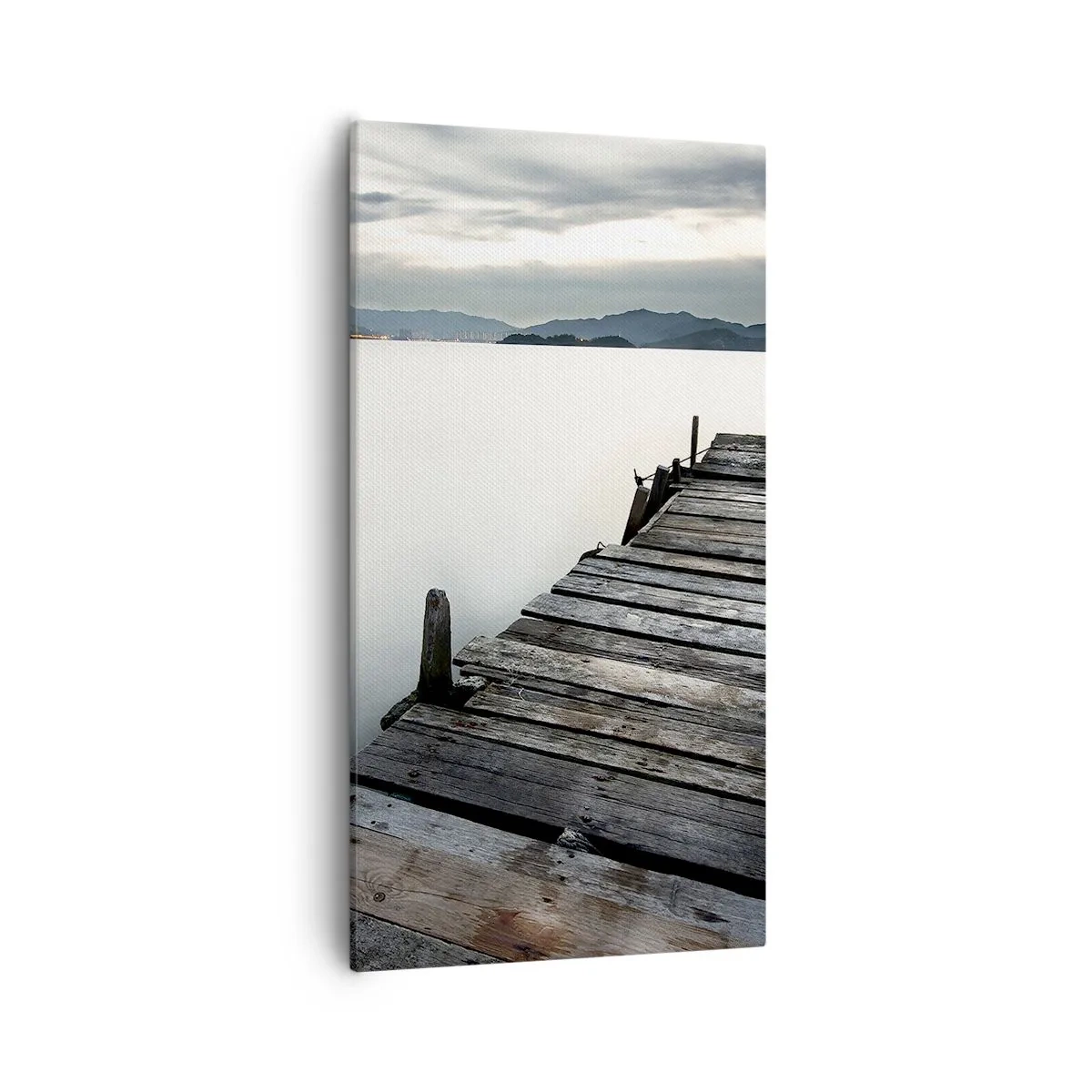 Cuadro sobre lienzo - Impresión de Imagen - Sumérjase en la paz - 55x100 cm