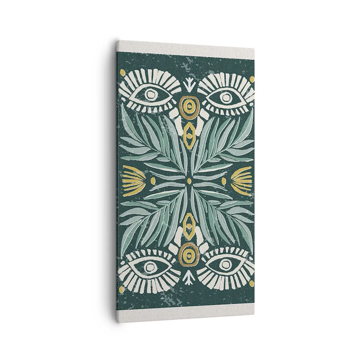 Cuadro sobre lienzo - Impresión de Imagen - Como un recorte folclórico - 55x100 cm