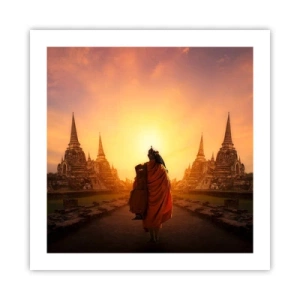 Póster - En paz por la eternidad - 50x50 cm