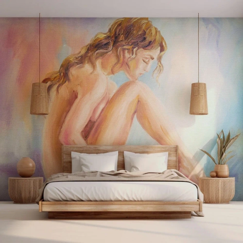 Fotomural Autadhesivo Deluxe Sticker - Acto de juventud - Mujer, Cuerpo, Modelo - 200x140 cm