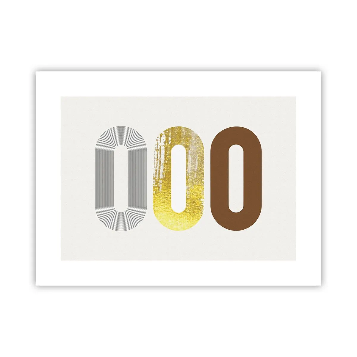 Póster - ¡Ooo! - 40x30 cm