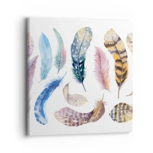 Cuadro sobre lienzo - Impresión de Imagen - Ligero, colorido y multicolor - 40x40 cm